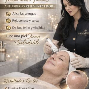 TRATAMIENTO FACIAL REAFIRMANTE ANTIARRUGAS (1 SESIÓN)